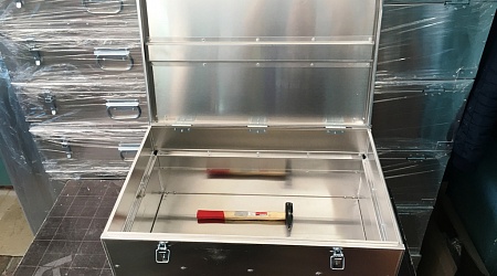 ЯЩИК АЛЮМИНИЕВЫЙ 690х450х350 